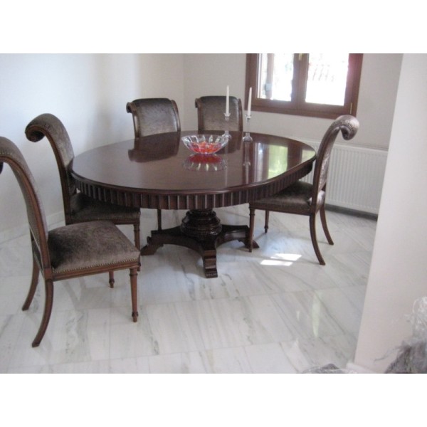 furniture - dinning room - Neoclassical handmade dining table  Dining tables